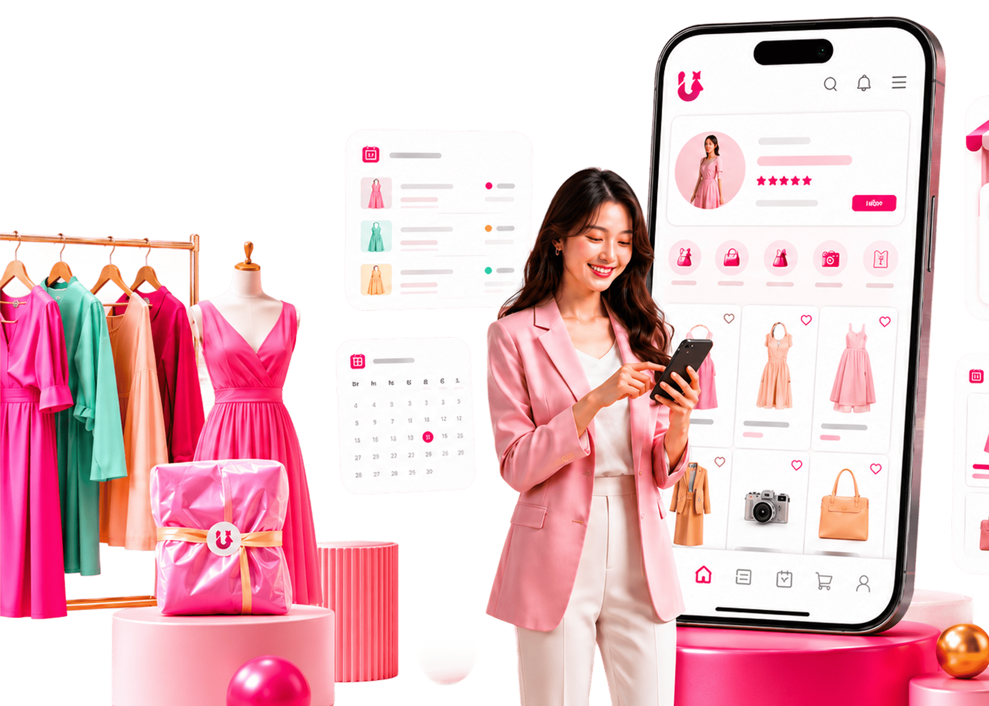 บริหารหน้าร้านเช่าชุดครบวงจร